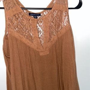 American Eagle tan tank top